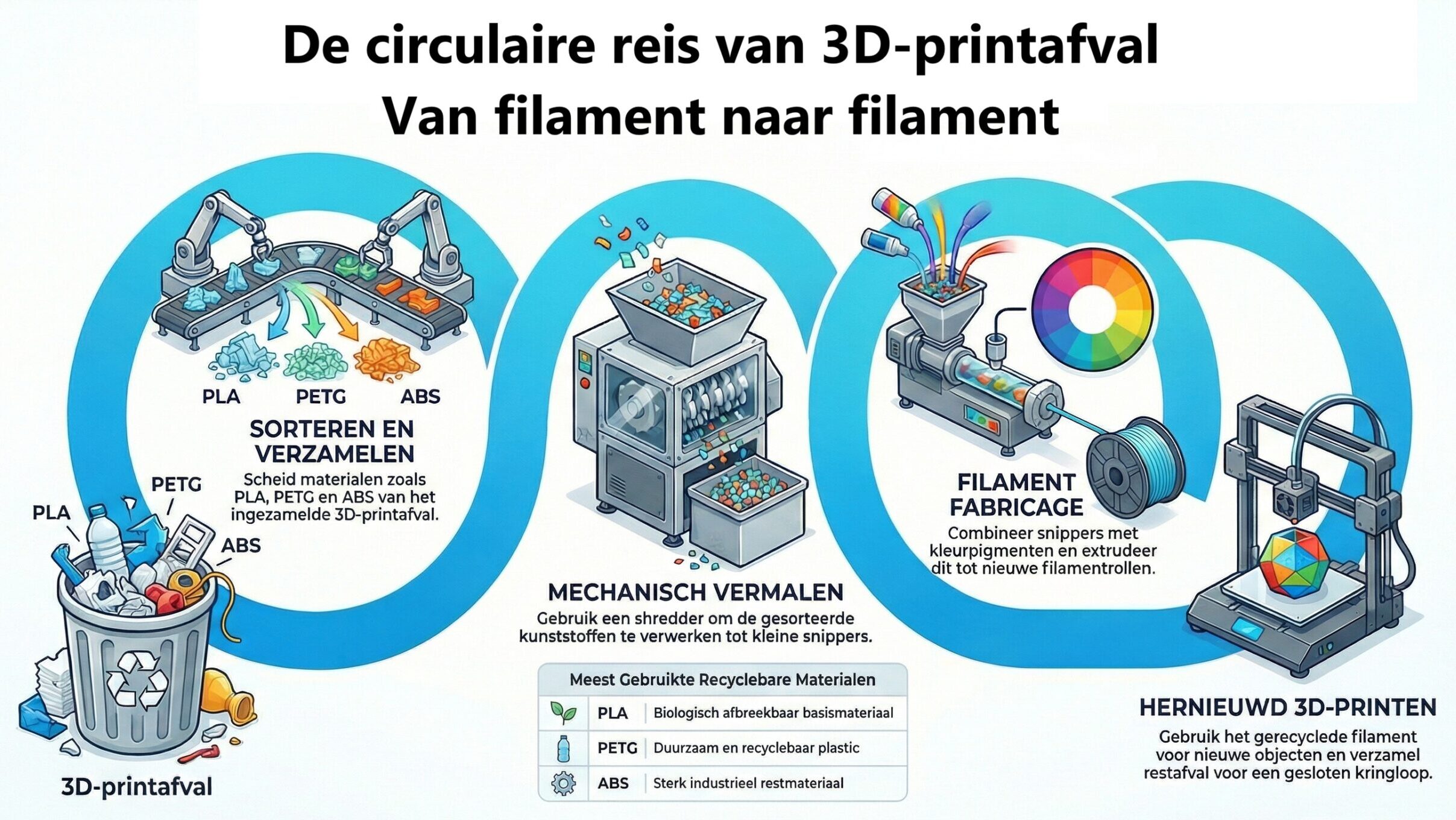 De recycle fabriek